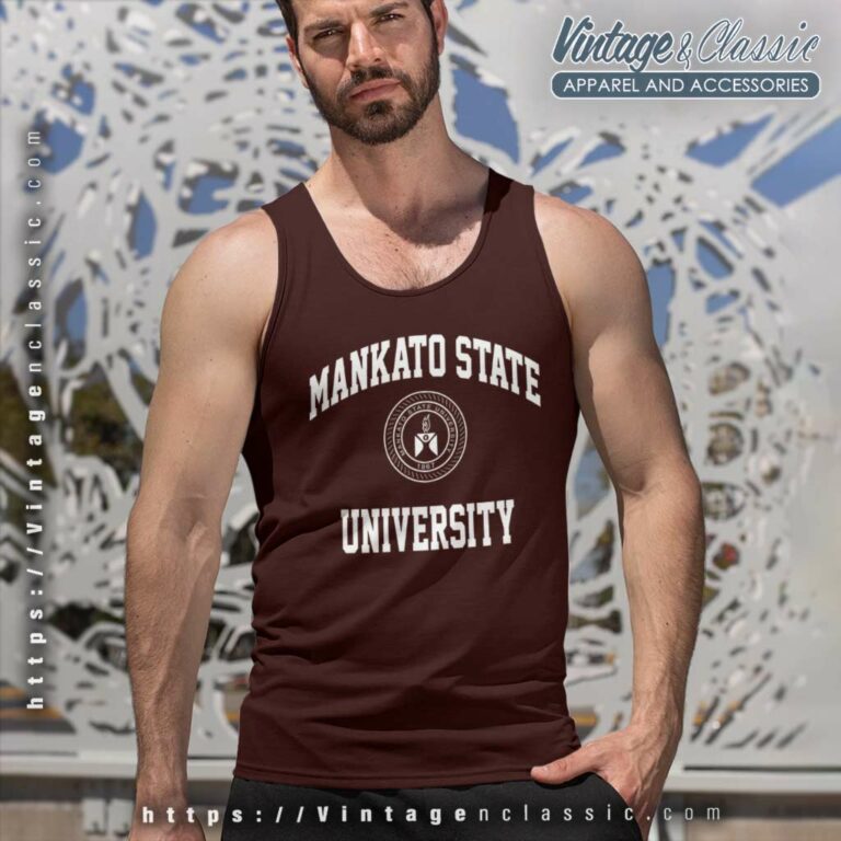 Mankato State University Tank Top Racerback Mankato State University Tank Top Racerback