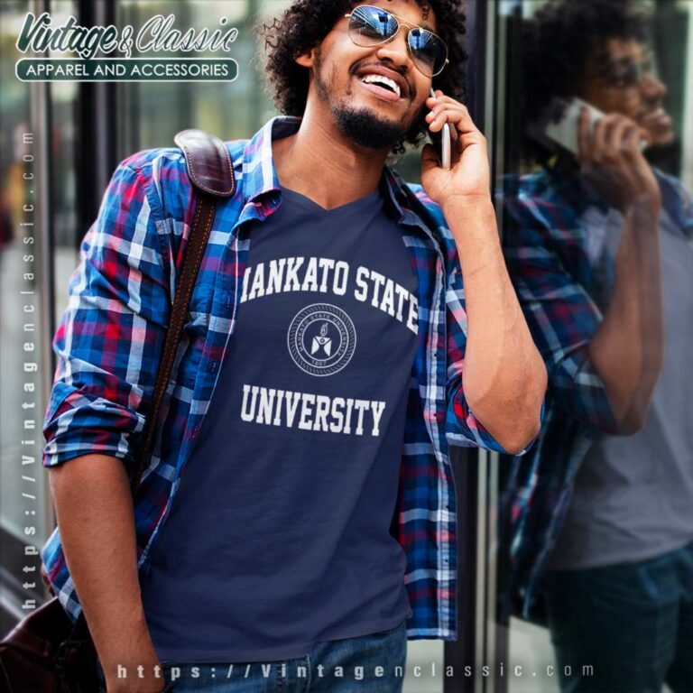 Mankato State University V Neck TShirt Mankato State University V Neck TShirt