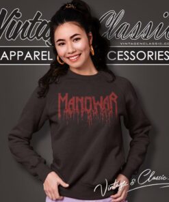 Manowar Blood Logo Sweatshirt