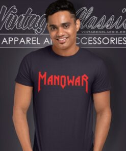 Manowar Flag T Shirt