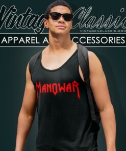 Manowar Flag Tank Top Racerback