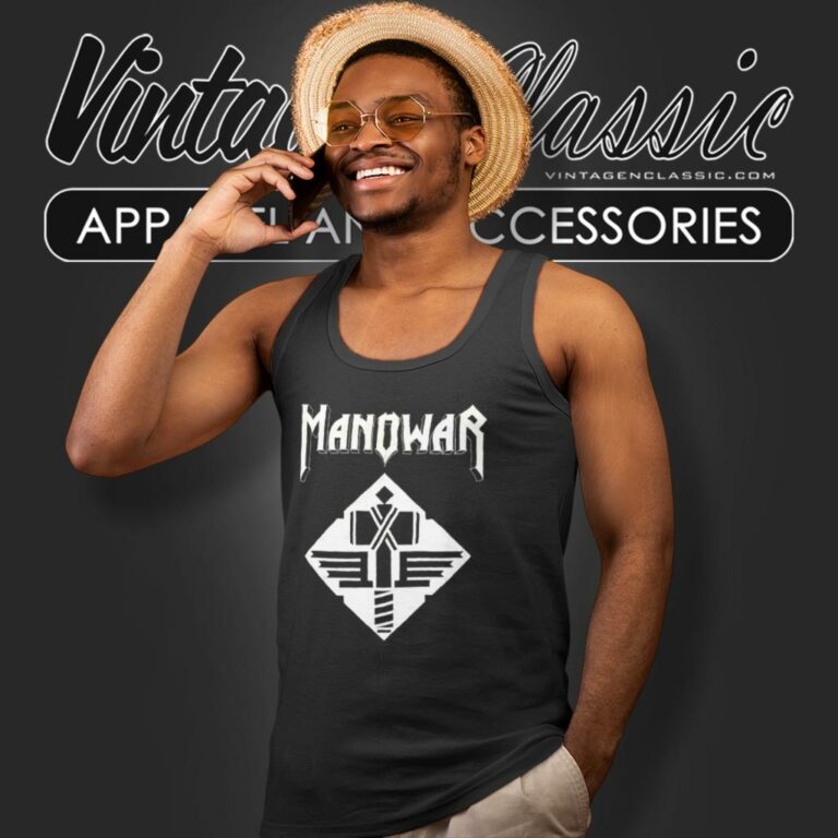 Manowar Shirt Be My Guide Tank Top Racerback Manowar Shirt Be My Guide Tank Top Racerback