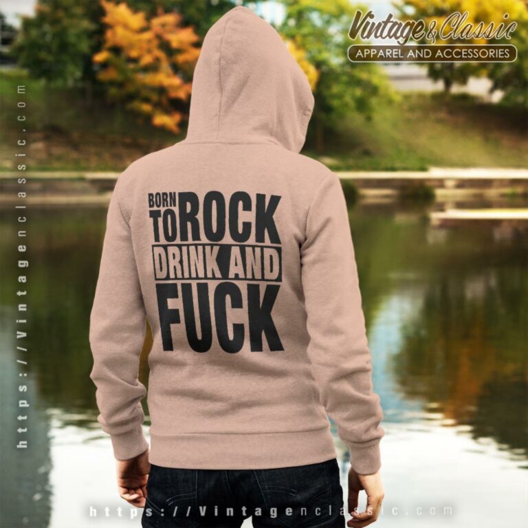 Manowar Shirt Born To Rock Backside Hoodie Manowar Shirt Born To Rock Backside Hoodie