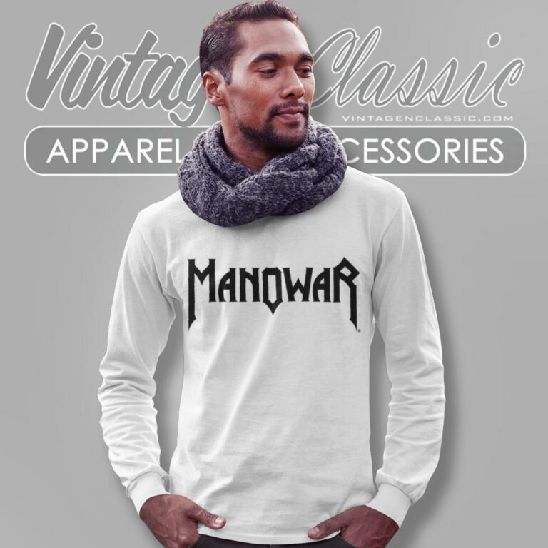 Manowar Shirt Born With A Heart Of Steel Long Sleeve Tee Manowar Shirt Born With A Heart Of Steel Long Sleeve Tee