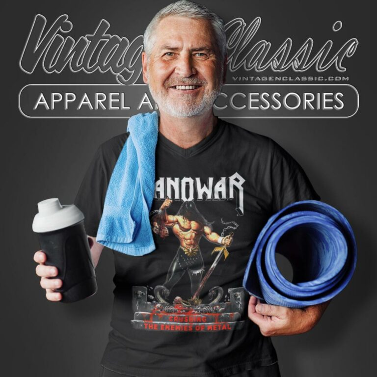 Manowar Shirt Crushing The Enemies Of Metal V Neck TShirt Manowar Shirt Crushing The Enemies Of Metal V Neck TShirt