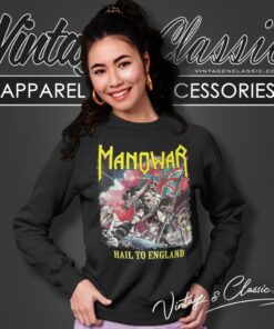 Manowar Shirt Hail To England Sweatshirt