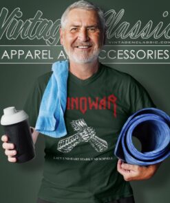 Manowar Shirt Laut Und Hart Stark Und Schnell V Neck TShirt