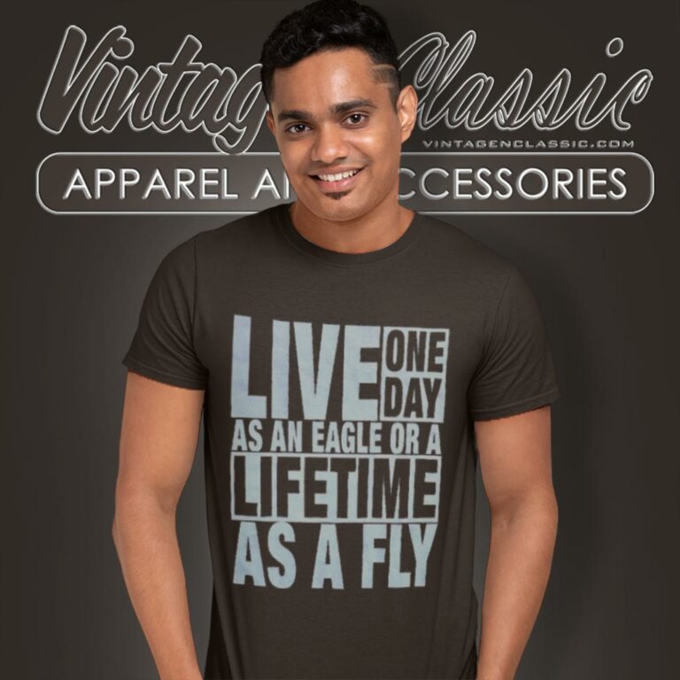 Manowar Shirt Live One Day As An Eagle T Shirt Manowar Shirt Live One Day As An Eagle T Shirt