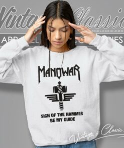 Manowar Shirt Sign Of The Hammer Sweatshirt