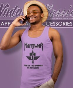 Manowar Shirt Sign Of The Hammer Tank Top Racerback