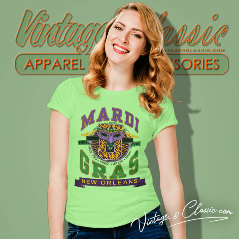 Mardi Gras Bourbon Street Shirt Women T Shirt Mardi Gras Bourbon Street Shirt Women T Shirt