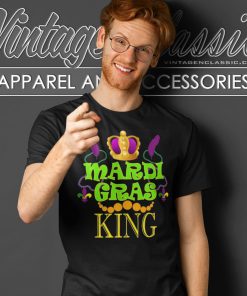 Mardi Gras King Crown Festival Carnivals T Shirt