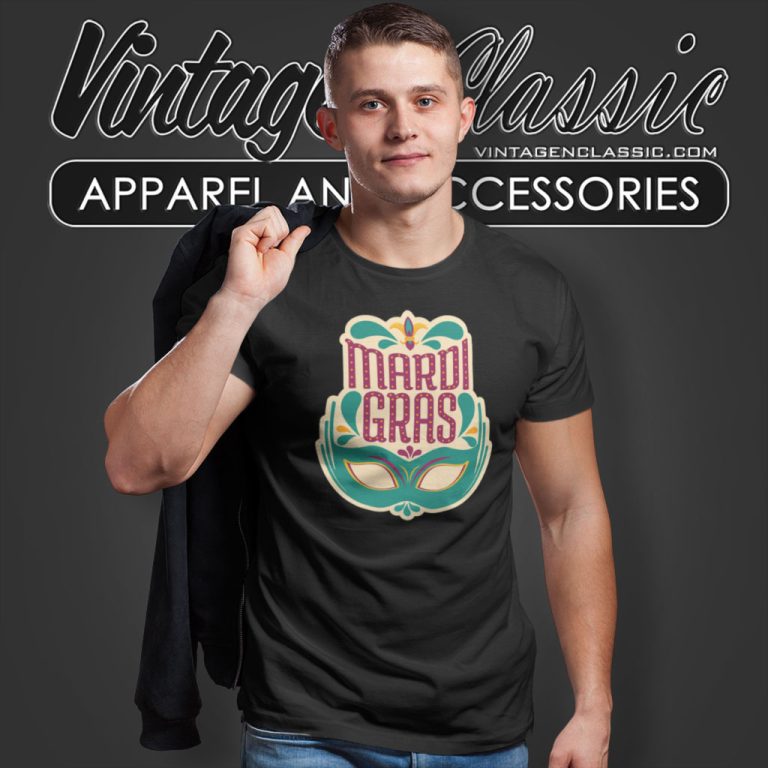 Mardi Gras Mask Fleur De Lis T Shirt Mardi Gras Mask Fleur De Lis T Shirt