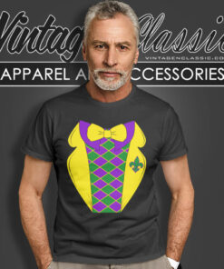 Mardi Gras Party Tuxedo T Shirt