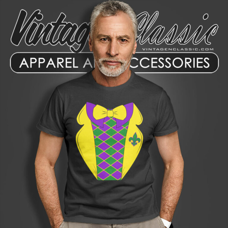 Mardi Gras Party Tuxedo T Shirt Mardi Gras Party Tuxedo T Shirt