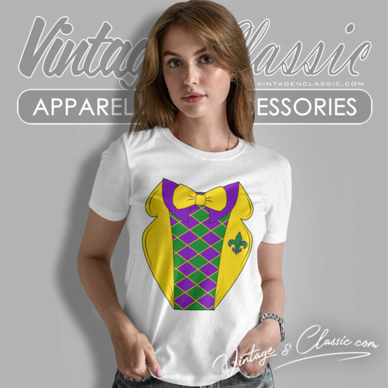 Mardi Gras Party Tuxedo Women T Shirt Mardi Gras Party Tuxedo Women T Shirt
