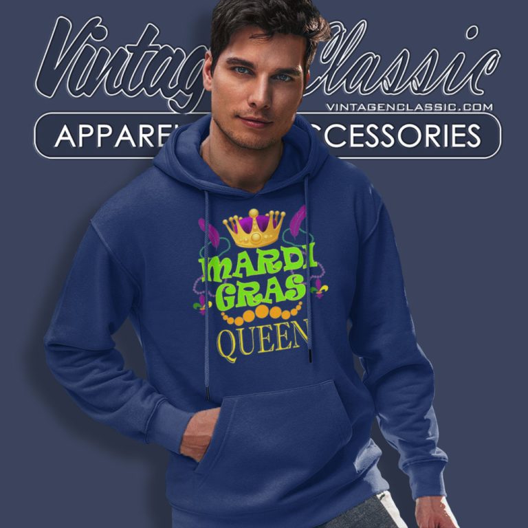 Mardi Gras Queen Crown Festival Carnivals Hoodie Mardi Gras Queen Crown Festival Carnivals Hoodie