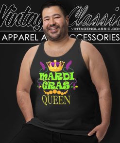 Mardi Gras Queen Crown Festival Carnivals Tank Top Racerback