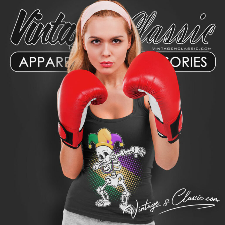 Mardi Gras Shirt Dabbing Skeleton Tank Top Racerback Mardi Gras Shirt Dabbing Skeleton Tank Top Racerback