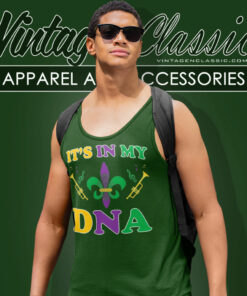 Mardi Gras Shirt Its In My Dna Tank Top Racerback