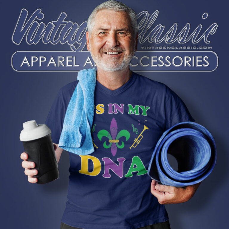 Mardi Gras Shirt Its In My Dna V Neck TShirt Mardi Gras Shirt Its In My Dna V Neck TShirt