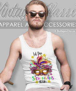 Mardi Gras Shirt Let The Shenanigans Begin Tank Top Racerback
