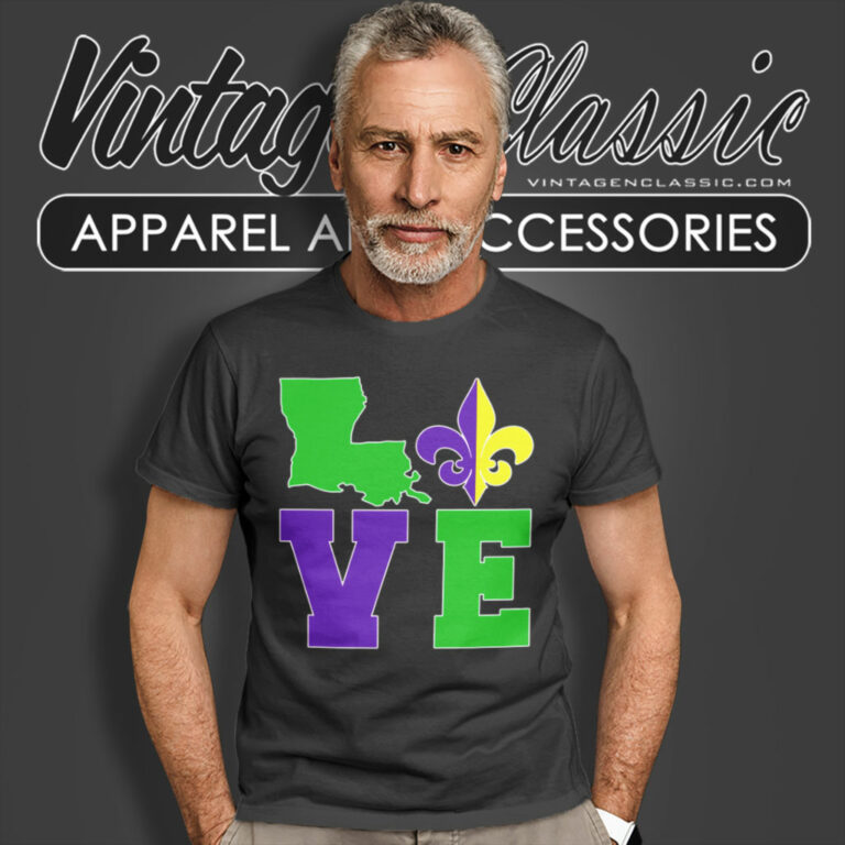 Mardi Gras Shirt Love Louisiana T Shirt Mardi Gras Shirt Love Louisiana T Shirt