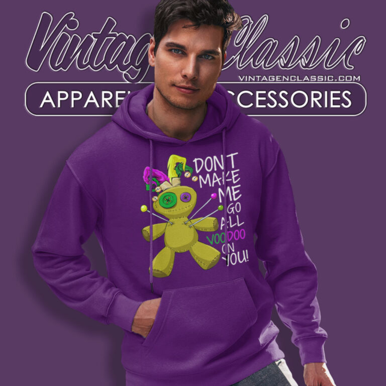 Mardi Gras Voodoo Doll Hoodie Mardi Gras Voodoo Doll Hoodie