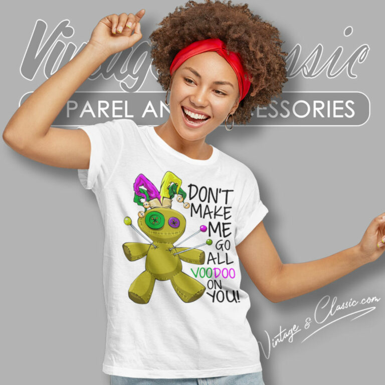 Mardi Gras Voodoo Doll Women T Shirt Mardi Gras Voodoo Doll Women T Shirt