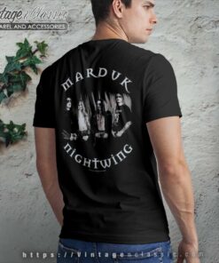 Marduk Nightwing T Shirt Back Side