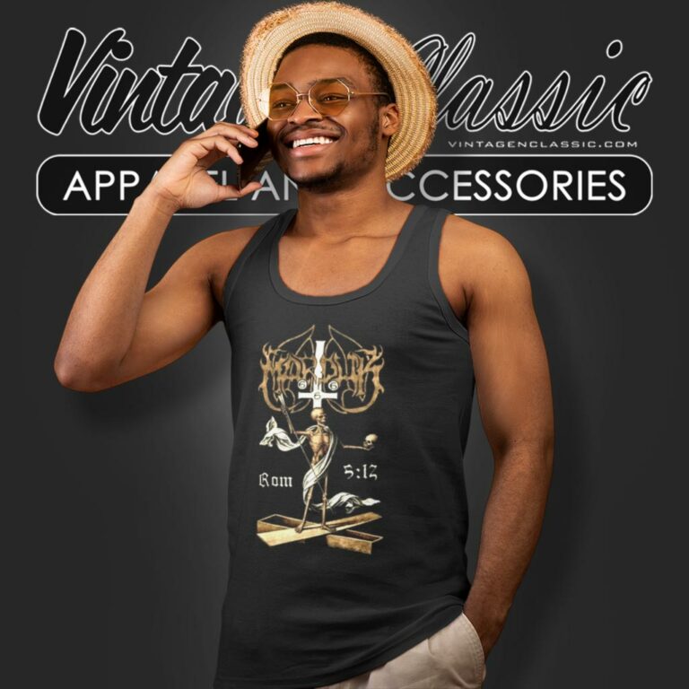 Marduk Room 5 12 Album Tank Top Racerback Marduk Room 5 12 Album Tank Top Racerback