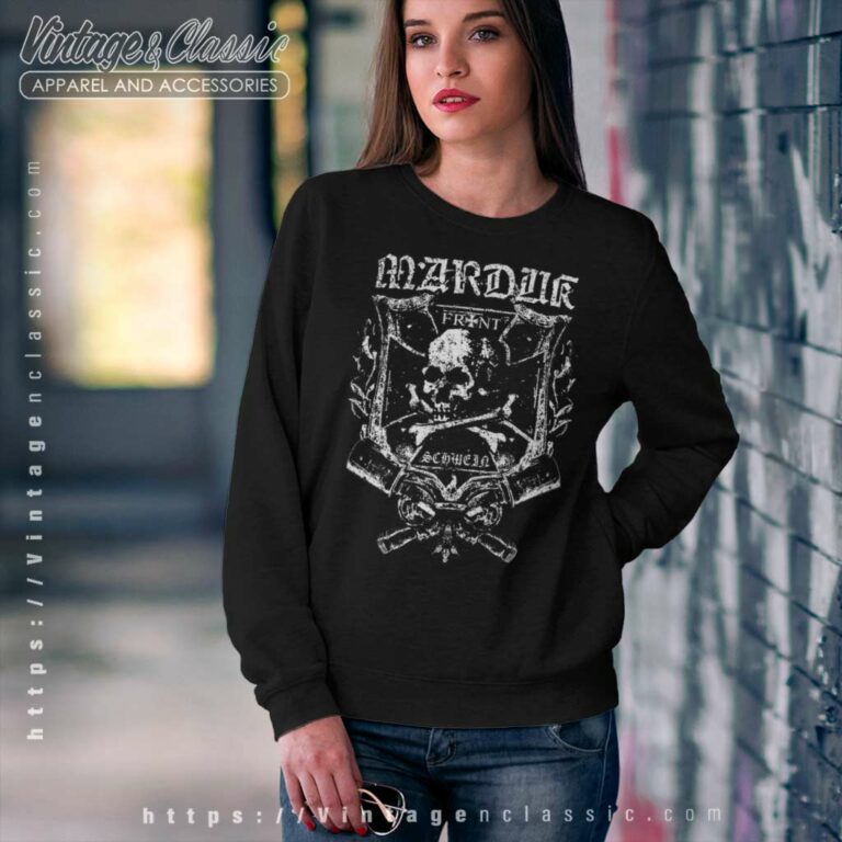 Marduk Shirt Frontschwein Schild Sweatshirt Marduk Shirt Frontschwein Schild Sweatshirt