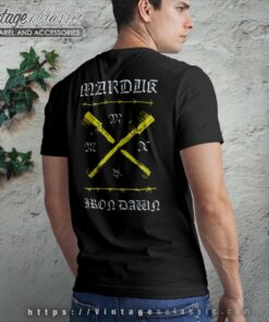 Marduk Shirt Iron Dawn T Shirt Back Side Recovered