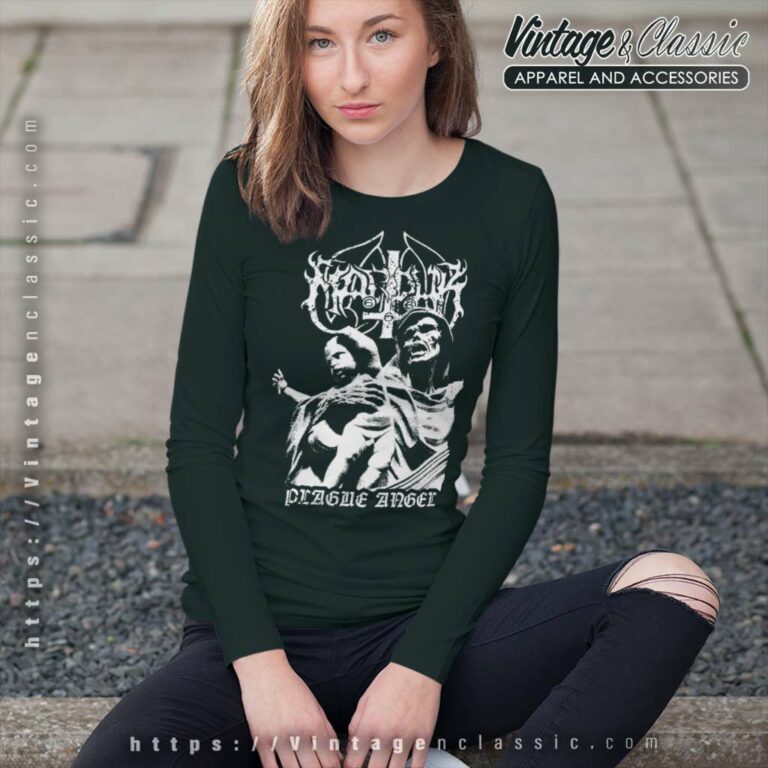 Marduk Shirt Plague Angel Long Sleeve Tee Marduk Shirt Plague Angel Long Sleeve Tee