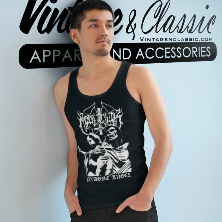 Marduk Shirt Plague Angel Tank Top Racerback Marduk Shirt Plague Angel Tank Top Racerback