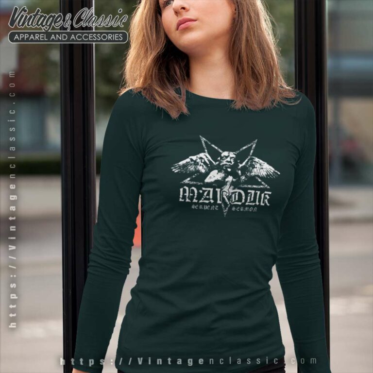 Marduk Shirt Serpent Sermon 2022 Long Sleeve Tee Marduk Shirt Serpent Sermon 2022 Long Sleeve Tee