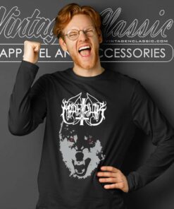 Marduk Shirt Wolves 1990 Long Sleeve Tee