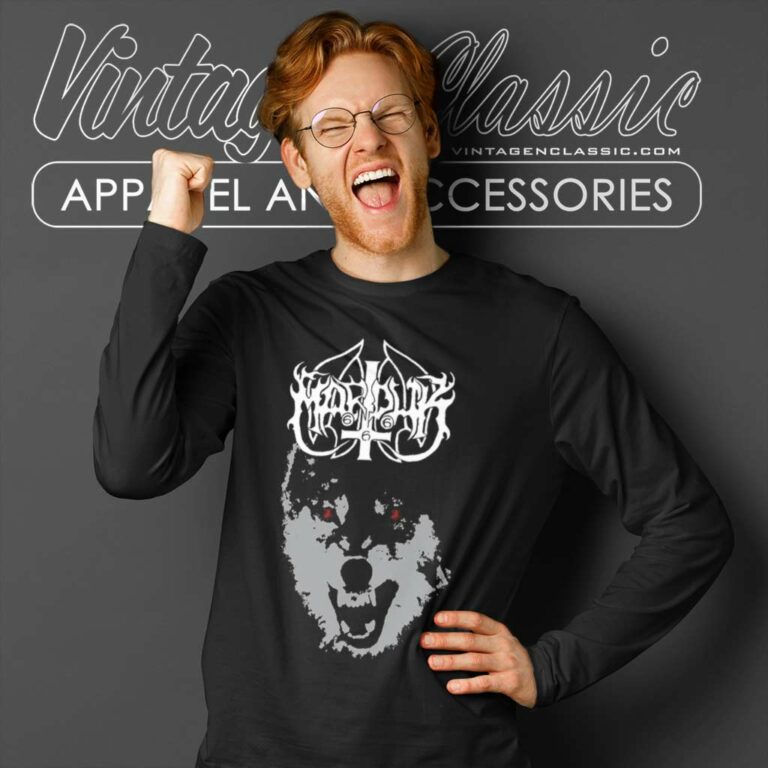 Marduk Shirt Wolves 1990 Long Sleeve Tee Marduk Shirt Wolves 1990 Long Sleeve Tee
