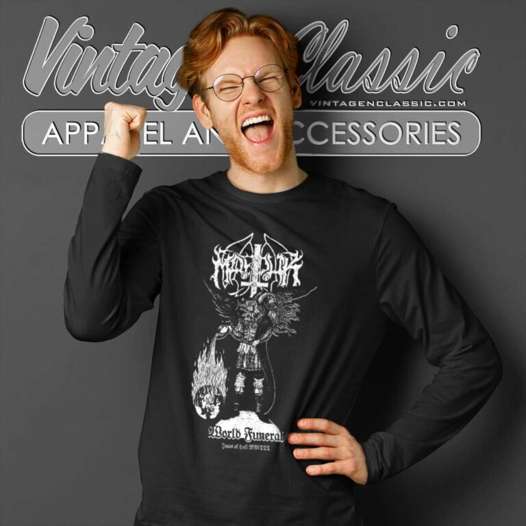 Marduk Shirt World Funeral Jaws Of Hell Mmiii Long Sleeve Tee Marduk Shirt World Funeral Jaws Of Hell Mmiii Long Sleeve Tee