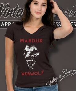 Marduk Werwolf V Neck TShirt