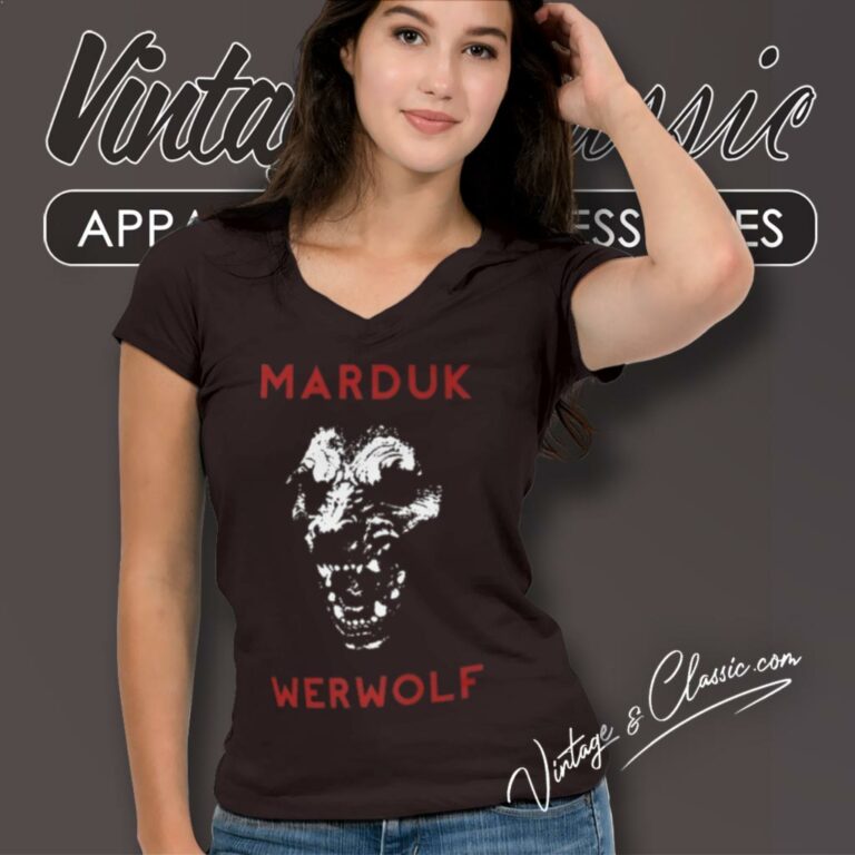 Marduk Werwolf V Neck TShirt Marduk Werwolf V Neck TShirt
