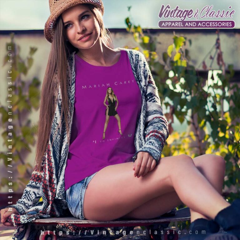 Mariah Carey 1 To Infinity Album Cover Women TShirt 1 Mariah Carey 1 To Infinity Album Cover Women TShirt 1