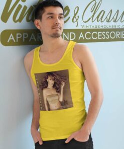 Mariah Carey 6th Butterfly Album Cover Tank Top Racerback 1