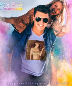 Mariah Carey 6th Butterfly Album Cover V Neck TShirt 1