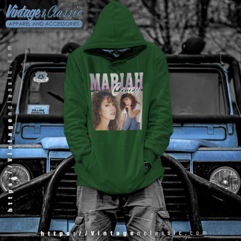 Mariah Carey Album Cover Hoodie 1 Mariah Carey Album Cover Hoodie 1