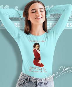 Mariah Carey All I Want For Christmas Is You Long Sleeve Tee