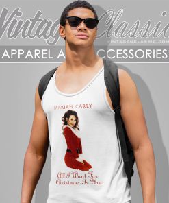 Mariah Carey All I Want For Christmas Is You Tank Top Racerback
