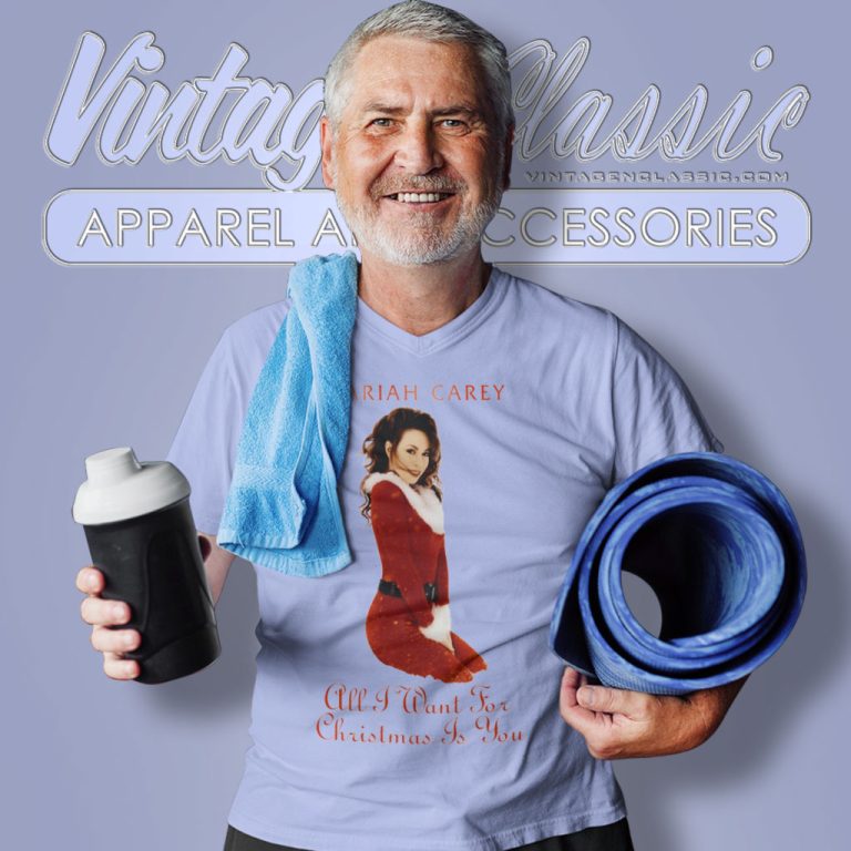 Mariah Carey All I Want For Christmas Is You V Neck TShirt Mariah Carey All I Want For Christmas Is You V Neck TShirt