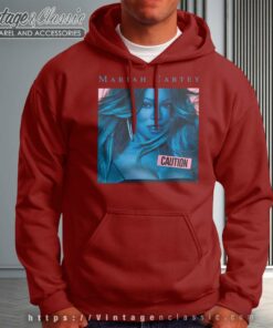Mariah Carey Caution Album Cover Hoodie 1
