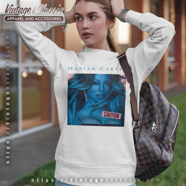 Mariah Carey Caution Album Cover Sweatshirt 1 Mariah Carey Caution Album Cover Sweatshirt 1